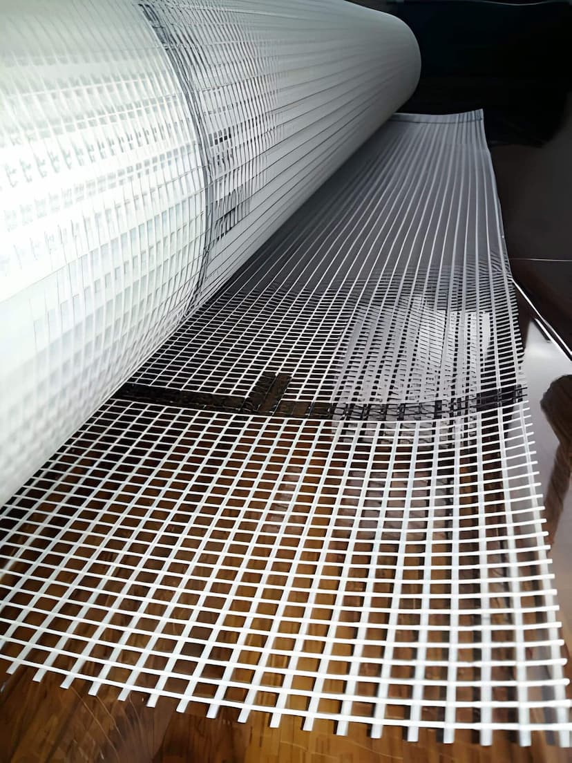 Fiberglass Mesh 5x5mm 160gr/m² - Premium fiberglass mesh 160 gr/m² for construction reinforcement